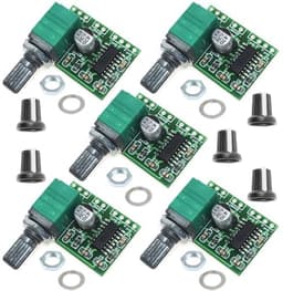 Mini PAM8403 Stereo Versterker voor Doe-Het-Zelf Audio — thumbnail 1