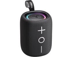 Draagbare Bluetooth-luidspreker met 12 W, 360° geluid, 12 uur speeltijd, IPX7, RGB-verlichting, en TWS-koppeling
