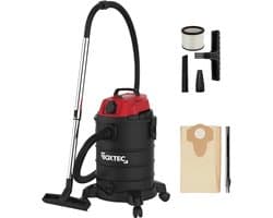 Industriële stofzuiger en nat-droogzuiger 30 liter met automatische inschakeling tot 2000 W