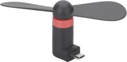 Kleine, stille ventilator met micro-USB-aansluiting | Compact en effectief voor onderweg — thumbnail 5