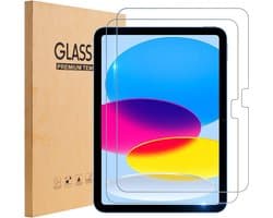 Schermbeschermer voor iPad 10e generatie 27,9 cm 9H Gehard Glas Anti-Kras - 2-Pack