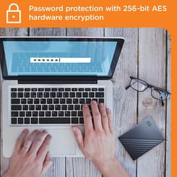 Draagbare Externe Harde Schijf 6TB met USB-C, Wachtwoordbeveiliging en Back-up Software — thumbnail 2