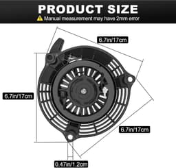 Onderdelen Geschikt voor de motor van de Honda GC135, GC160, GCV135, GCV160, EN2000 en EN2500 grasmaaiers. — thumbnail 3