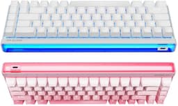 MCHOSE Ace 68 Air - Hall Effect - Magnetische Switch - Aluminium Behuizing - Gaming Keyboard - Mount Tai Switch - 65% Layout - Cherry Profile - RGB Backlight - PBT Shine Through - Snow White — thumbnail 3