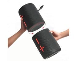 2-in-1 Draagbare Splitbare 40W Dubbele Bluetooth-Luidspreker met Waterdicht en Diepe Bas - 24 Uur Speeltijd en Echte Draadloze Koppeling