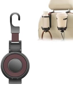 Universele Auto Hoofdsteun Haak met Telefoonhouder - 3-in-1 Auto Organizer voor Achterbank — thumbnail 1