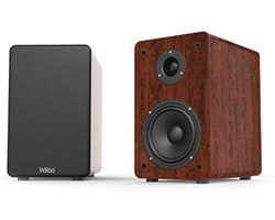 HiFi-luidsprekers 100W - 2-weg bass reflex, surround geluid, compacte 5 inch woofer en 2 inch tweeter