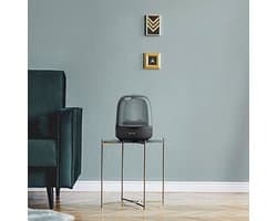 harman/kardon Aura Studio 3 - Elegant, BT draadloze luidspreker met premium design en omgevingsverlichting - zwart