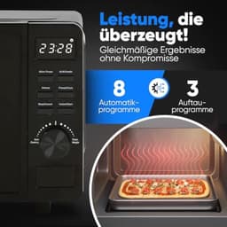 Magnetron met Grill 20L - Draaipleateloze Magnetron met Timer en Ontdooifunctie — thumbnail 5
