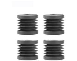 4 Stuks Schokabsorberende Voetsteunen voor 3D-Printers – Duurzaam Rubber, Anti-Vibratie Voetmatten