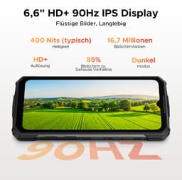 DOOGEE Fire 7 5G -Robuuste Smartphone-Outdoor Phone-16GB + 256GB/2TB- Android 15-6.6 inch HD+90Hz -13000mAh/18W -64MP+16MP AI Dual Camera-Construction Site Dedicated Phone-IP68 Waterproof-Dustproof-NFC-OTG-3 Card Slots — thumbnail 11