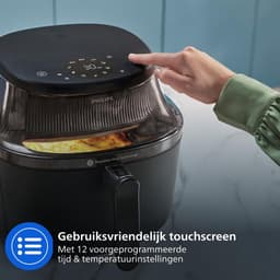 Philips 3000 Series Airfryer - 7,2L - RapidAir Plus - Venster - NA340/00 — thumbnail 4