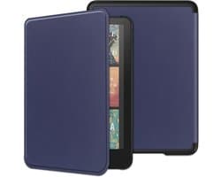 Dun & Lichtgewicht Beschermhoes voor Kindle Paperwhite 7 inch (2024) & Colorsoft - Slimme Flip Case met Auto Slaap/Wake Functie - Blauw