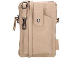 Beagles Lourenza Telefoontasje - Phonebag - Crossbody - Dames - Lichttaupe
