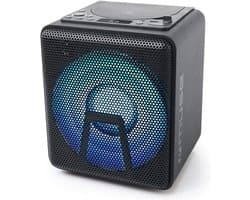 Bluetooth Party Speaker met Accu, CD-speler en Lichteffecten - 100W Draagbare PA Set