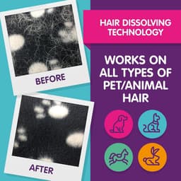 Haaroplosser voor Wasmachine: Verwijdert Dierenhaar en Geur uit Textiel — thumbnail 5
