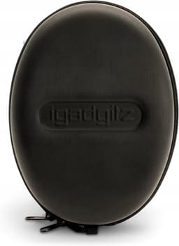 Hardcase Opvouwbare Koptelefoon Hoes - Zwart — thumbnail 4
