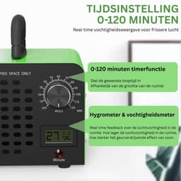 Thuys – Ozon Generator – Ozon Apparaat – Ozongenerator – Luchtreiniger – Lucht Verschoner – Sterilisatie — thumbnail 2