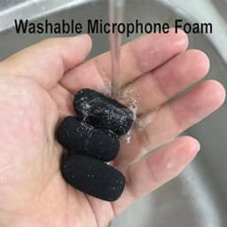 Foam Vervanging voor Noise Cancelling Headset met Microfoon - 3-Pack — thumbnail 2