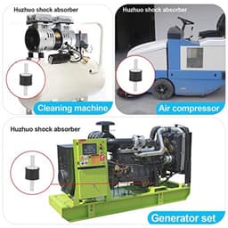M6 Rubber Steunen - Anti-vibratie Silentblock voor Machines en Apparatuur — thumbnail 3