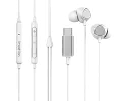 imoshion Bedrade Oordopjes met USB-C Aansluiting - In-Ear Oortjes met Draad - Wit