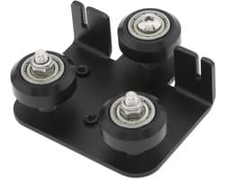 3D-printer extruder achterplaat met katrol voor Ender 3 en CR-10 series