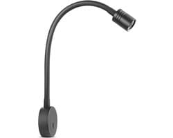 Dimbare 12V LED Leeslamp met USB Oplader voor Caravan, Camper en Boot