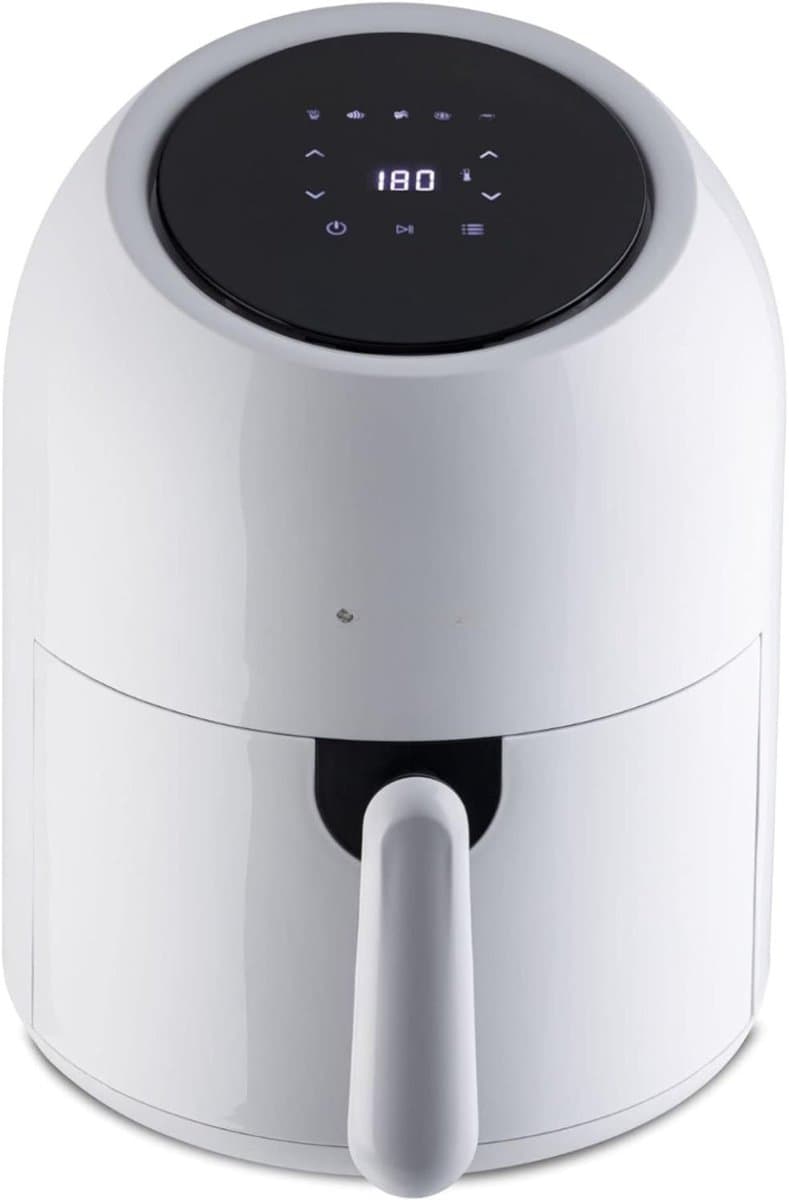 Quvo® Airfryer xl - Airfryer xxl - Heteluchtfriteuse - 3,5 Liter - 5 vooraf ingestelde programma's - Wit - 28cm x 29cm x 37cm — afbeelding 1