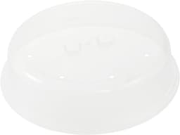Microwave Deksel 26.5 cm - Transparant - Kunststof - Vaatwasserbestendig — thumbnail 1