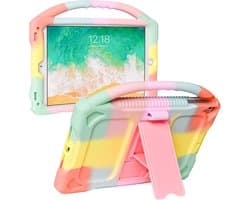 Kinderhoesje voor iPad 9.7 inch - siliconen hoes met standaard en handvat, schokbestendig en kindvriendelijk