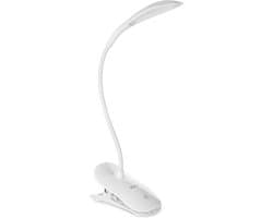 Flexibele LED Leeslamp met Oogbescherming en 3 Kleurtemperaturen - Mini Tafellamp voor Boeken en Bed