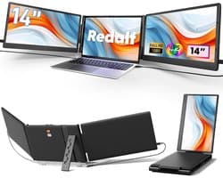 Draagbare Monitorverlenger 14 inch FHD 1080P voor Laptop (13"-16.1") - Plug & Play