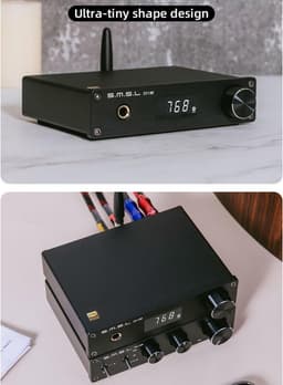 DAC Hoofdtelefoonversterker met AK4493S Chip Bluetooth 5.0 en Hoogwaardige Audio Ondersteuning — thumbnail 4