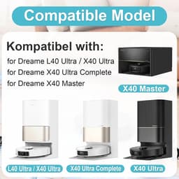 Vervangende accessoires Geschikt voor Dreame X40 Ultra Complete — thumbnail 2