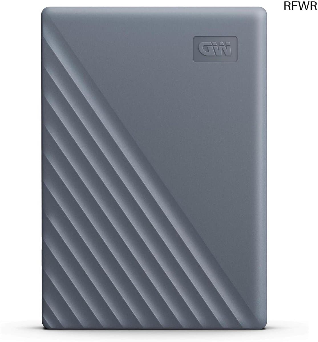 RFWR® Draagbare Harde Schijf 5 TB met USB-C en Wachtwoordbeveiliging — afbeelding 1
