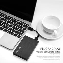 RFWR® Draagbare Externe Harde Schijf 500GB-8TB USB 3.0 - Ultra Slim en Lichtgewicht voor PC, Laptop en TV — thumbnail 2