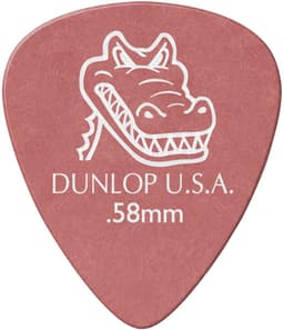 Jim Dunlop Gator Grip - Plectrums - 0,58 mm - Player's Pack 12 Stuks — thumbnail 2