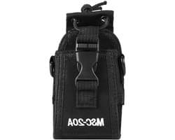 Nylon radiotas voor bidirectionele radio's - Met verstelbare schouderbanden - Handige Case Cover met Lanyard en Back Clip