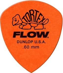 Jim Dunlop Tortex - Plectrums - Flow - 0,60 mm Oranje - Player's Pack 12 Stuks — thumbnail 2