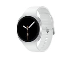 Samsung Galaxy Watch8 - smartwatch - 44mm - LTE - Zilverkleurig + 1 jaar extra garantie