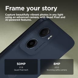 Motorola moto g05 16,9 cm (6.67") Dual SIM Android 15 4G USB Type-C 8 GB 128 GB 5200 mAh Blauw — thumbnail 3