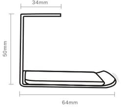 EXCITAT Headset Houder - Headset Standaard - Koptelefoon houder - Koptelefoon Haak - Hangende koptelefoonhouder - Aluminium - Zwart — thumbnail 5