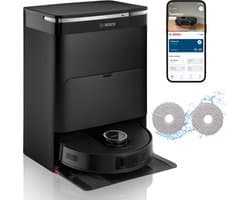 Bosch BCRDW3B robotstofzuiger 0,275 l Zakloos Zwart