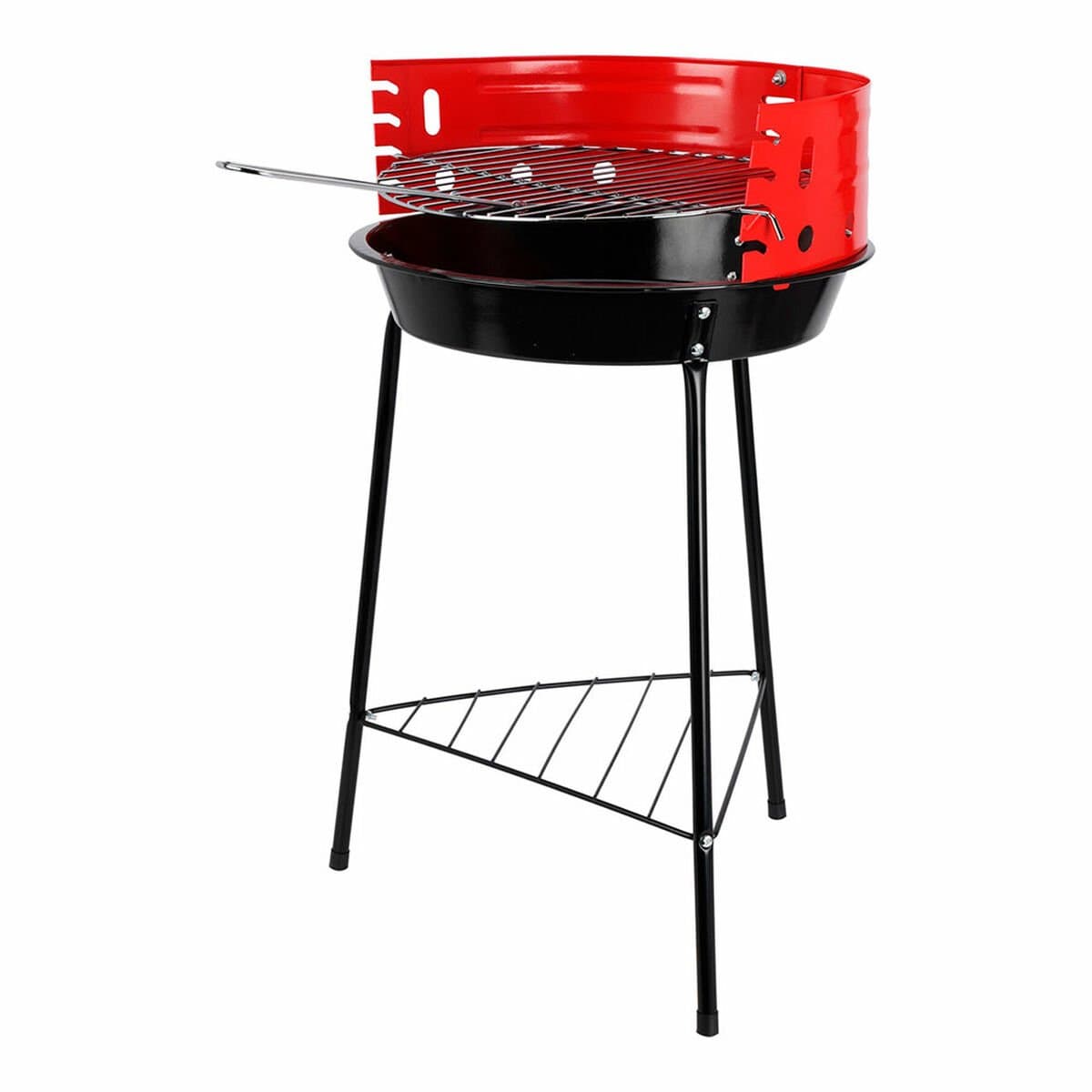 BBQ barbecue half open 33cm verstelbaar — afbeelding 1