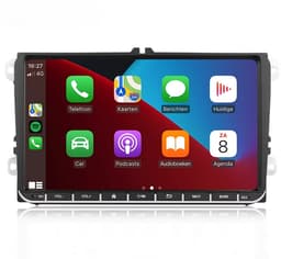 Carplay autoradio voor Volkswagen Polo T5 Passat Tiguan Touran Golf 5 6 | 2003 t/m 2020 | 9 INCH | Draadloos Apple Carplay en Android Auto | 2GB + 64GB | 4-Core | Denago | 2025 model | Bluetooth & Wifi — thumbnail 2