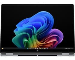 "HP OmniBook X FlipNGAI 14-fm0070nd NL Copilot+ PC Intel Core Ultra 7 256V Hybride (2-in-1) 35,6 cm (14"") Touchscreen 3K 16 GB LPDDR5x-SDRAM 1 TB SSD Wi-Fi 7 (802.11be) Windows 11 Home Blauw"