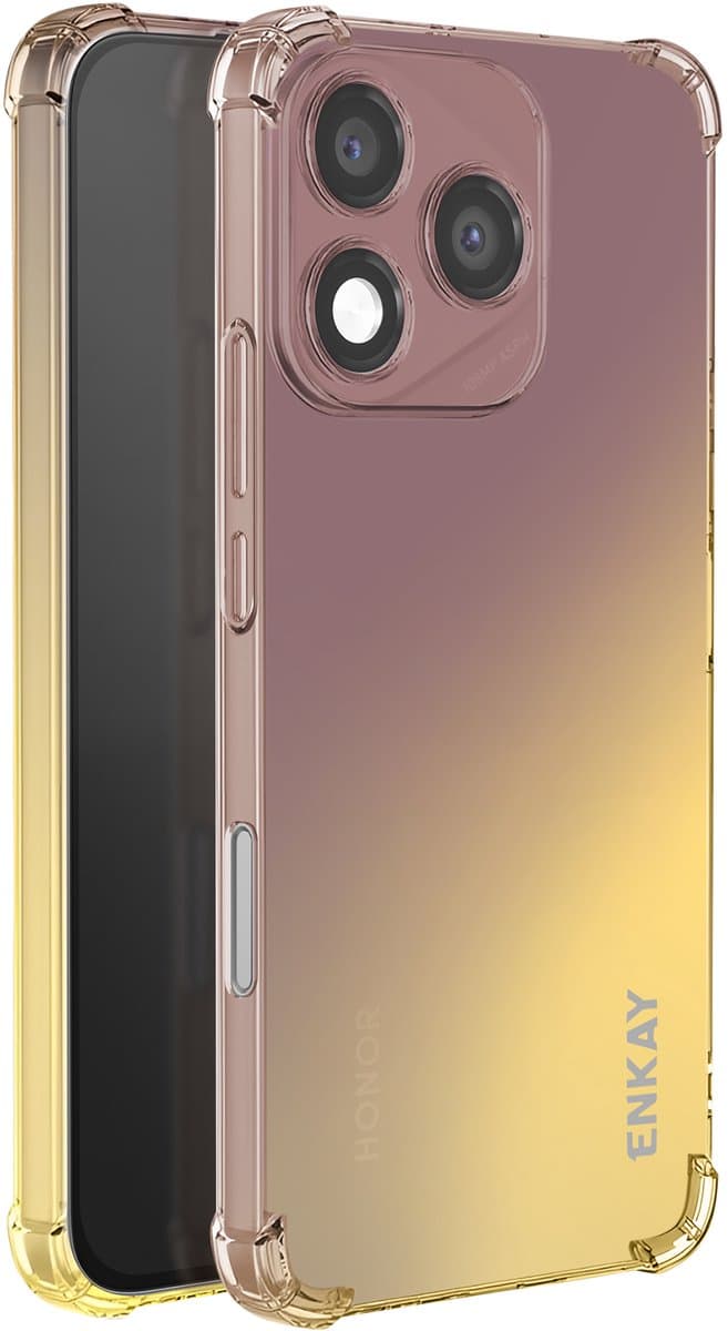 ENKAY, Hoes voor Honor 400 Lite Zacht Versterkte Hoeken Gradient Ontwerp, Paars — afbeelding 1