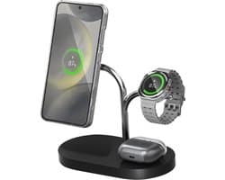 Samsung Draadloze Oplader - 3 in 1 - Zwart