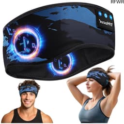 RFWR® Draadloze slaaphoofdtelefoon met Bluetooth 5.3 - Comfortabele muziekhoofdtelefoon voor slapen, hardlopen, en reizen — thumbnail 1