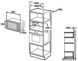 Beko BMGB25332BG - Inbouwmagnetron — thumbnail 8